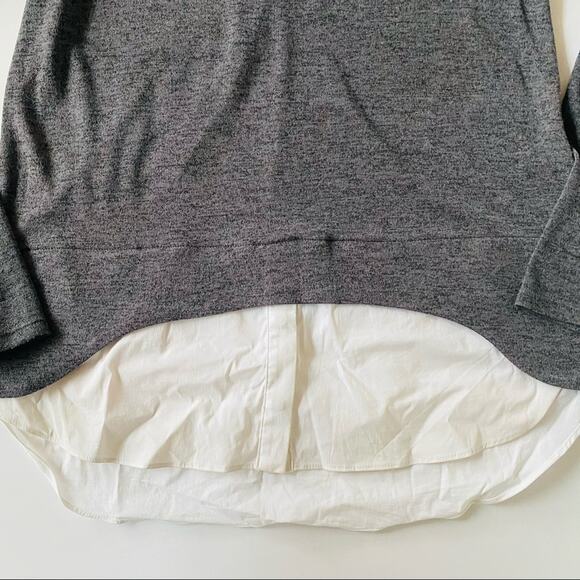 Simply Vera Wang | @ Layered Sweater Button Down - Picture 9 of 11